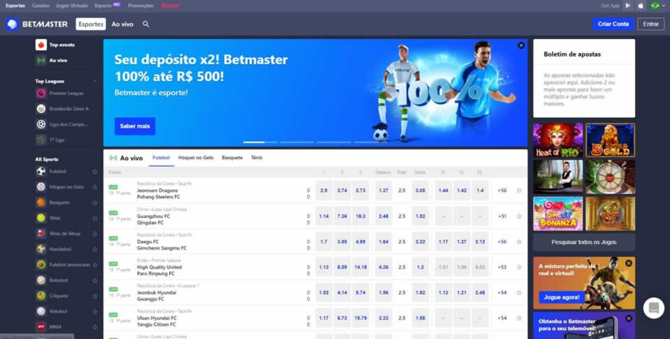 Bets odds